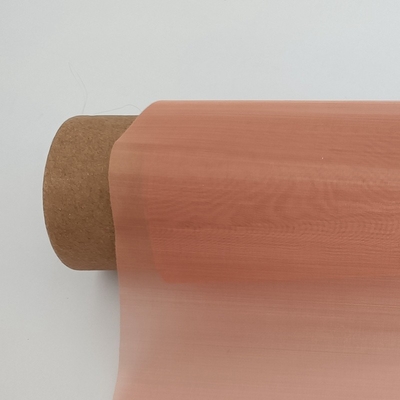 Zwykły tkany 1M 200 Mesh 0,05 mm Red Copper Gaze Mesh Miedziana siatka przeciw owadom