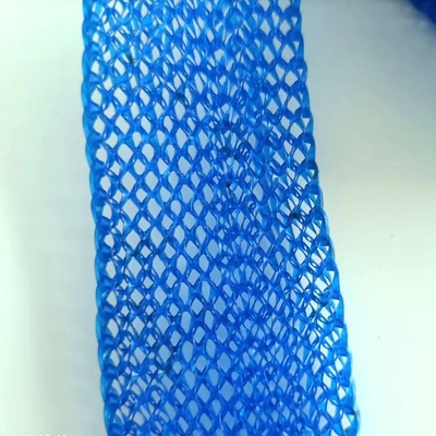 Acid Resistant Polypropylene PP Wire Mesh 20mm Blue Knitted Wire Mesh